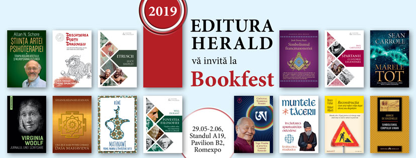 Editura Herald va invita la Bookfest 2019